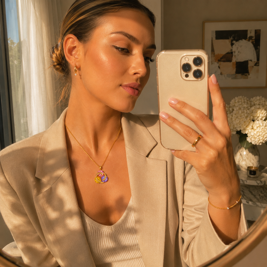 Aurora Crystal Necklace