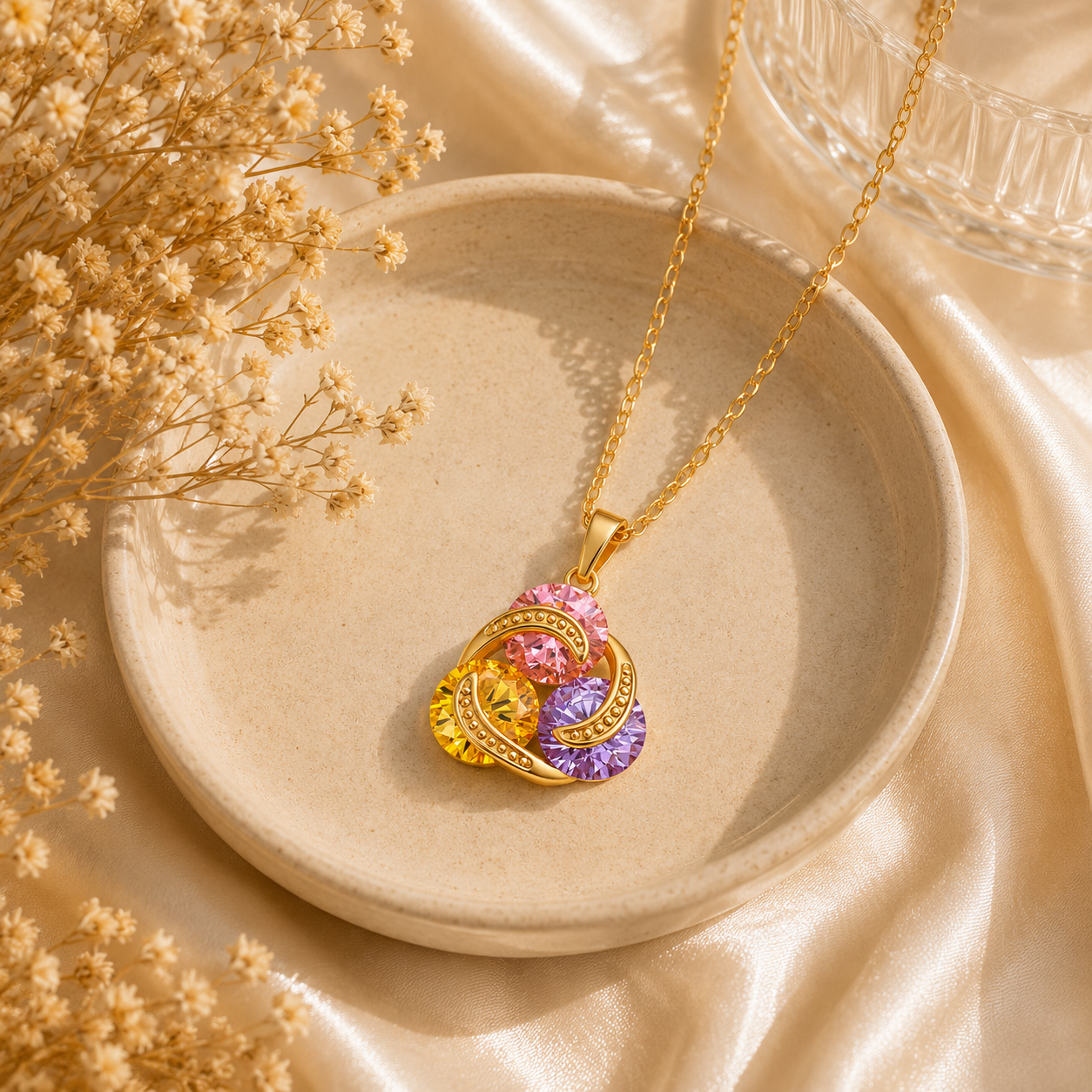 Aurora Crystal Necklace