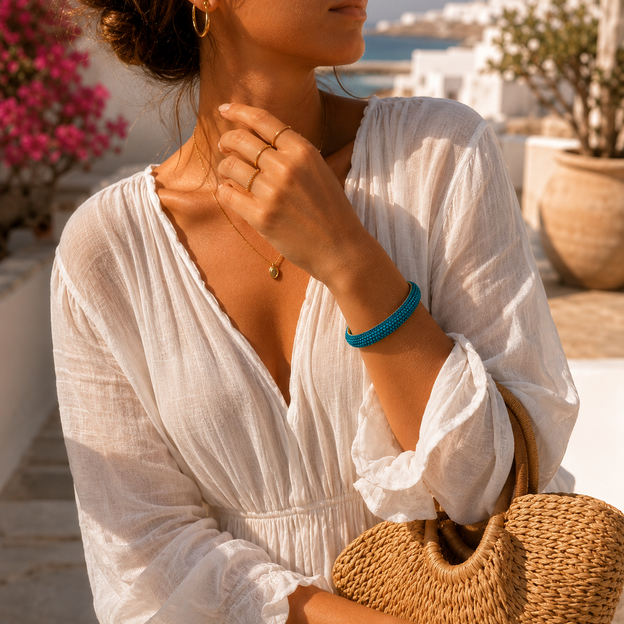 Laguna Crystal Bangle