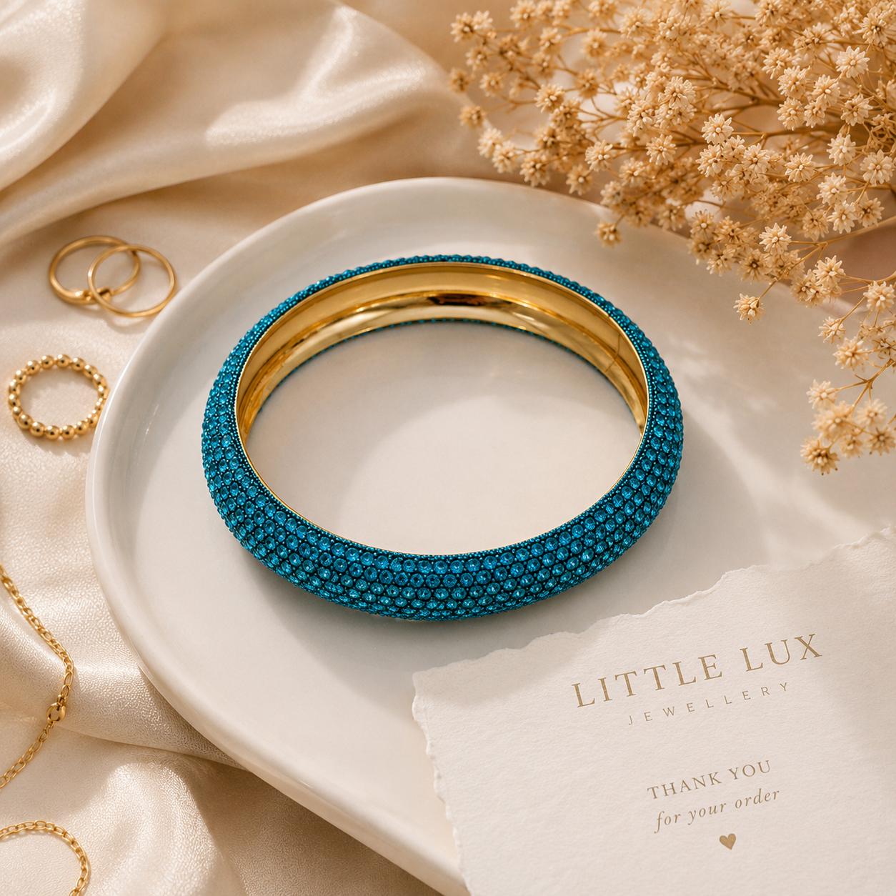 Laguna Crystal Bangle