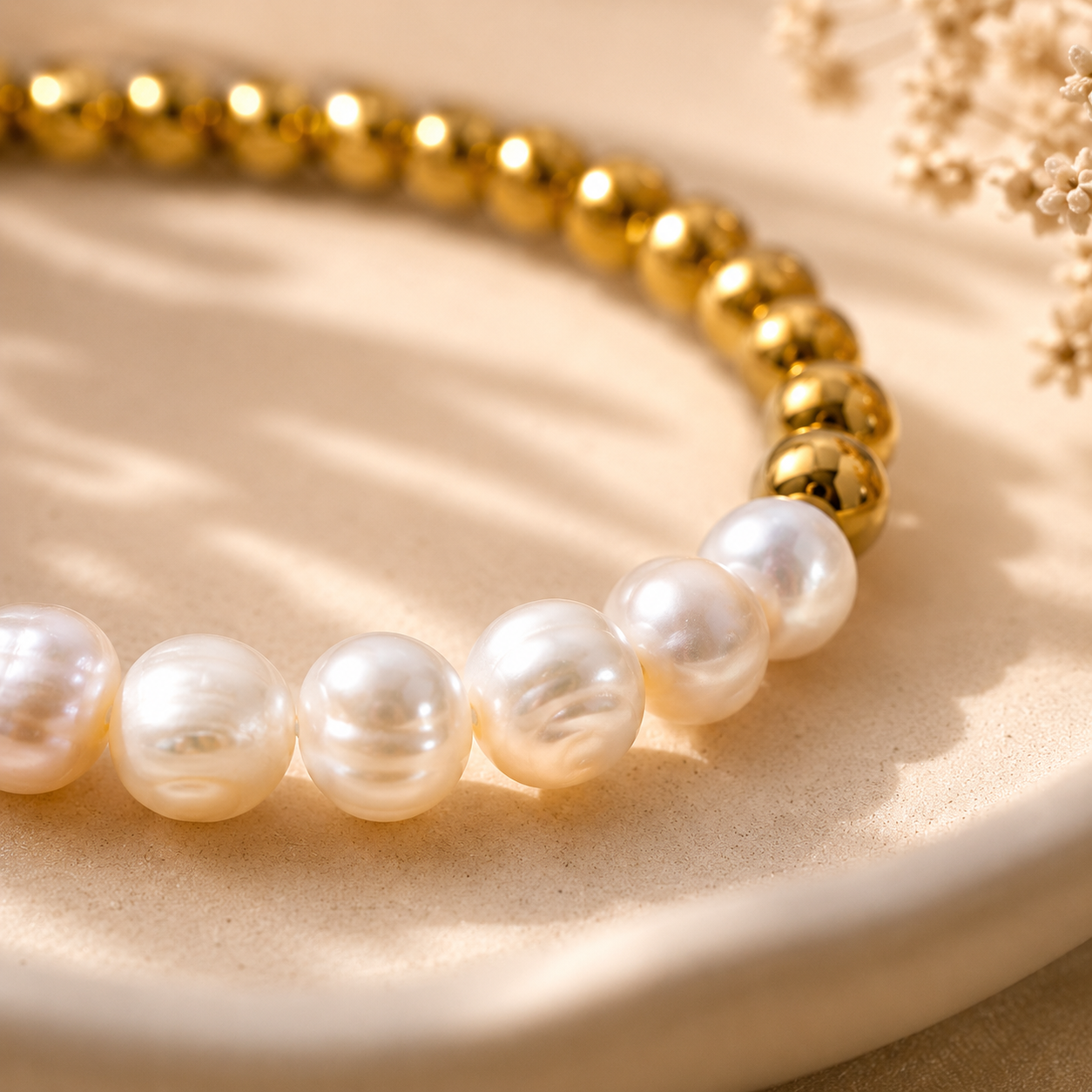 Quiet Luxury Pearl Bracelet