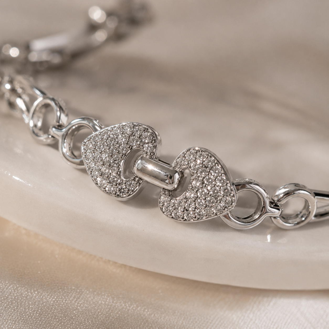 Eternal Hearts Bracelet