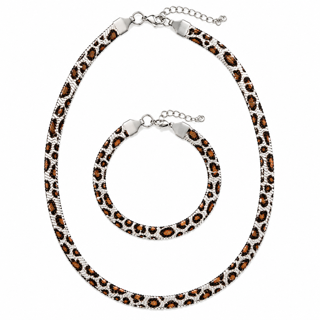 Wild Luxe Leopard Jewellery Set
