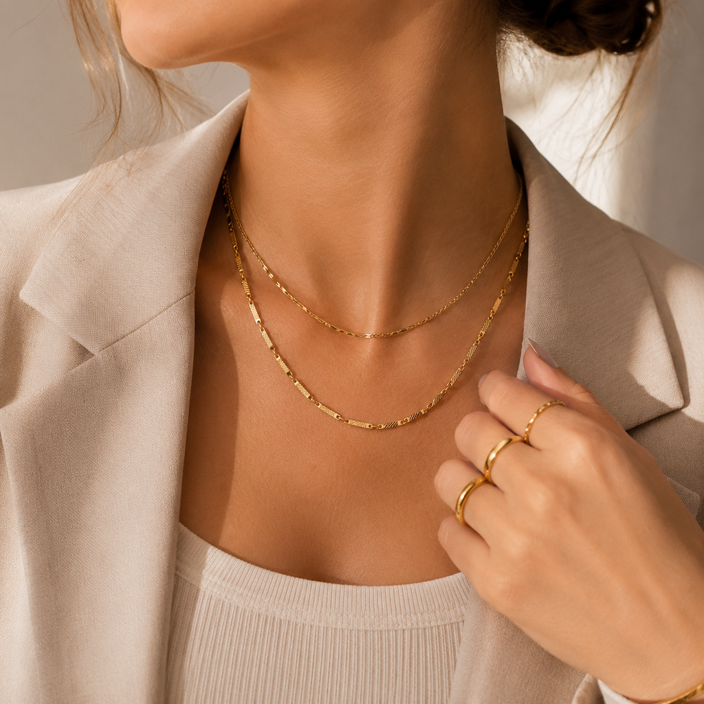 Interlinked Chain Necklace