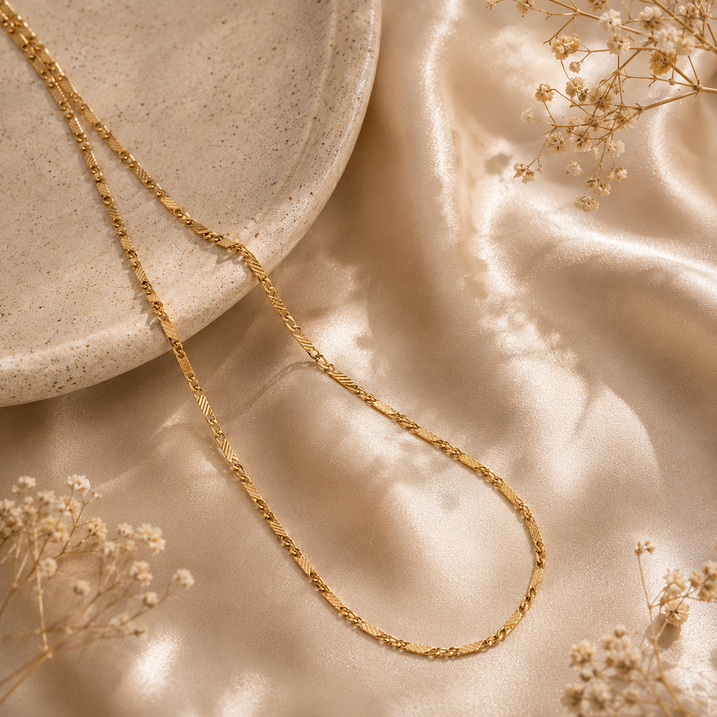Interlinked Chain Necklace