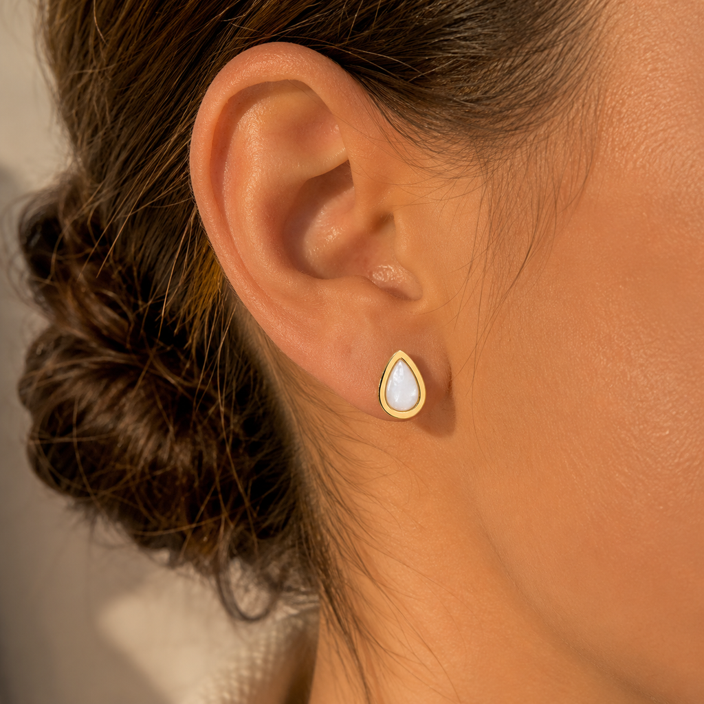 Zirconia Earrings Set (3 Pairs)