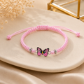 Butterfly Cord Bracelet