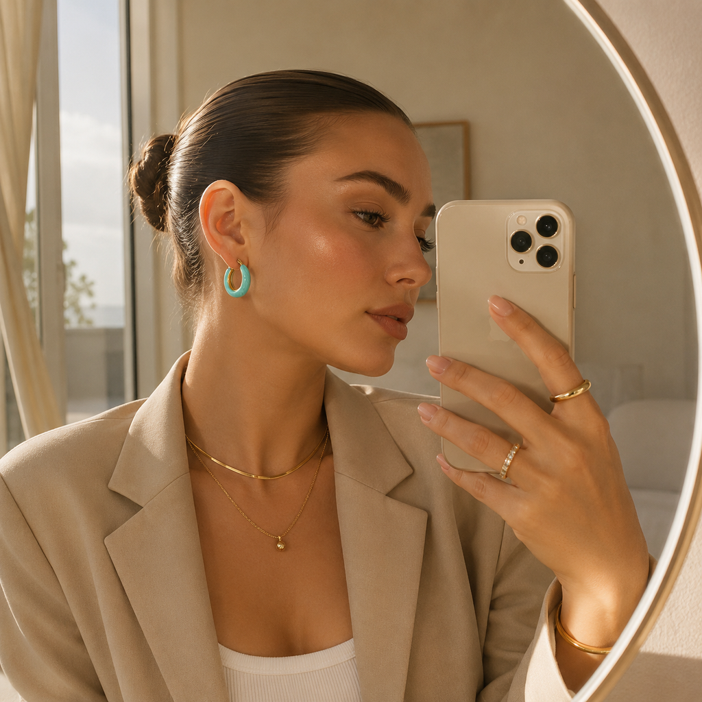 Sunset Drip Earrings