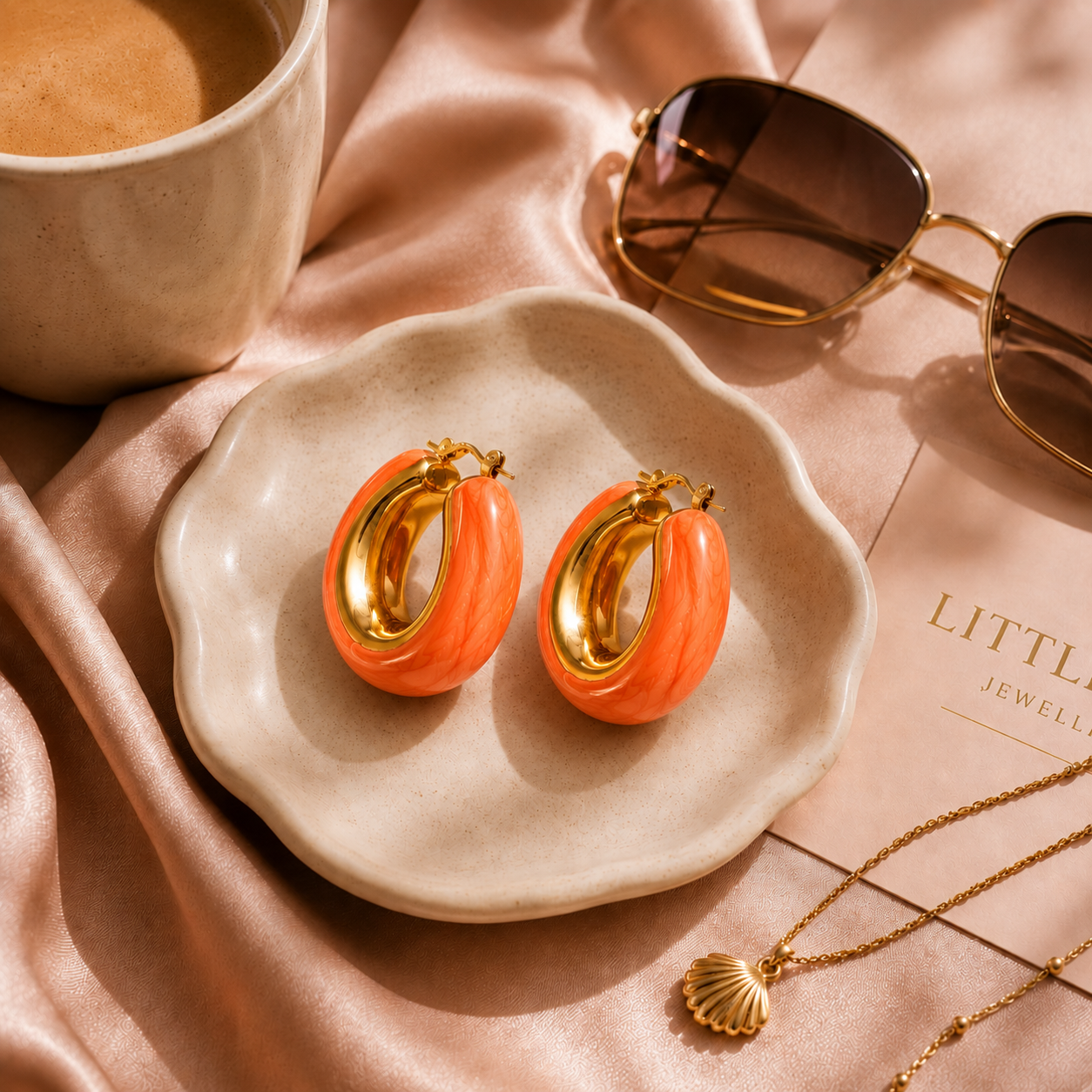 Sunset Drip Earrings