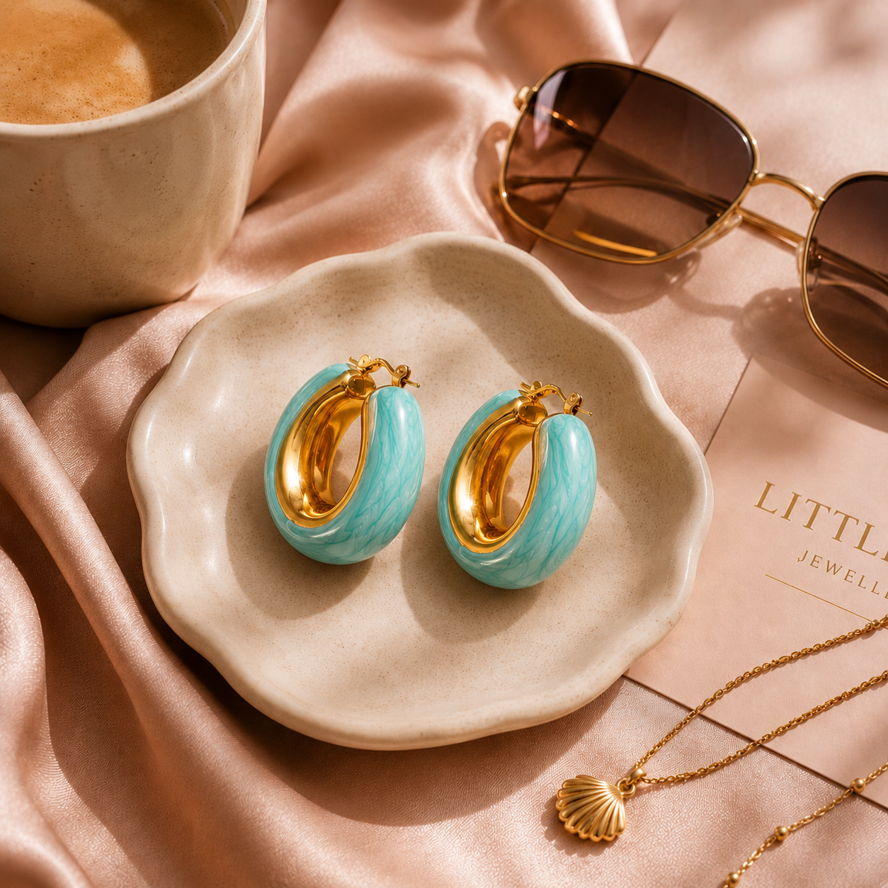 Sunset Drip Earrings