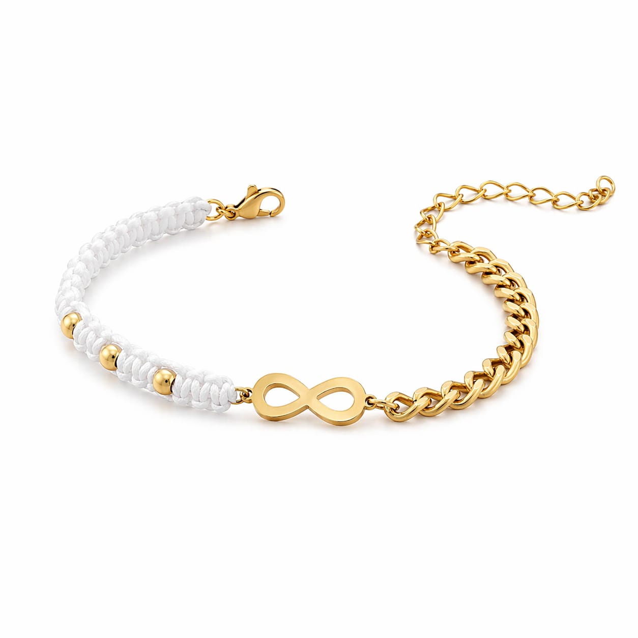 Infinity Bracelet | 18K Gold Plated | 6 Colours