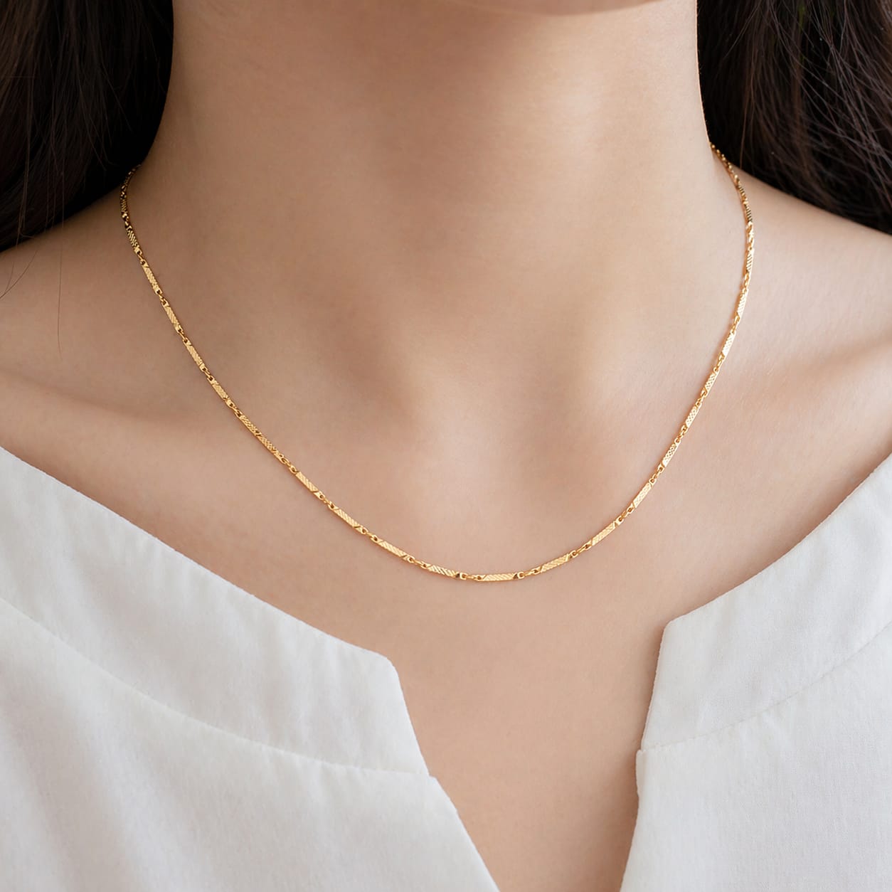 Interlinked Chain Necklace
