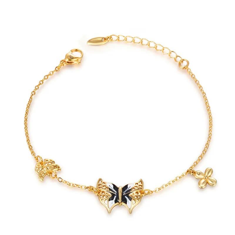 Butterfly Bracelet | 18K Gold Plated