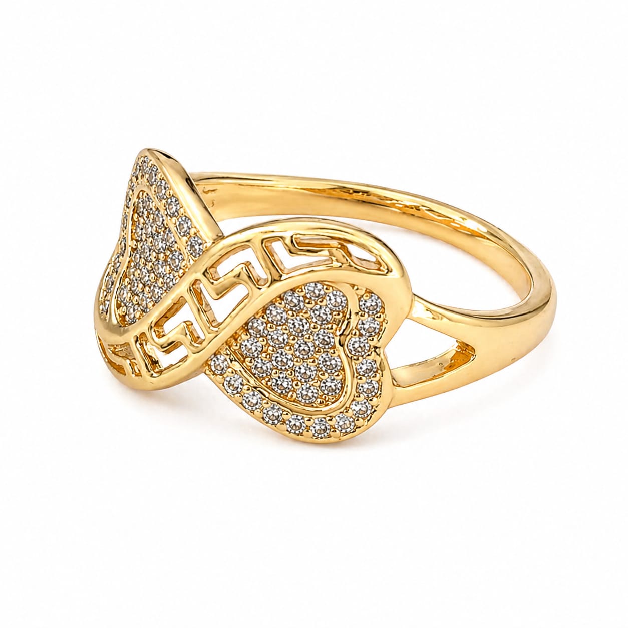 Infinity Crystal Ring